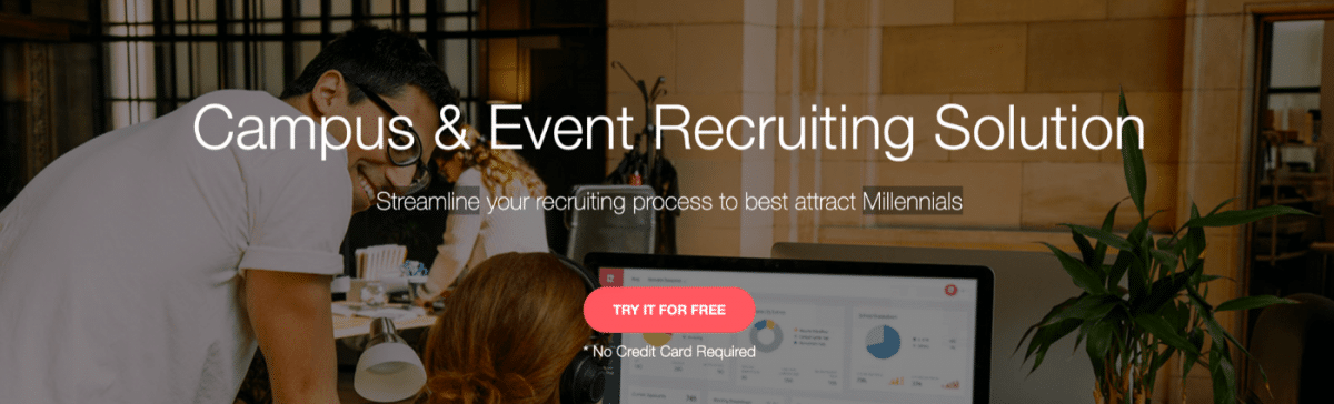 Screenshot of Rakuna RecruitApp, recruitment app #5 on our list.