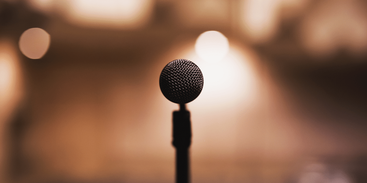 a microphone