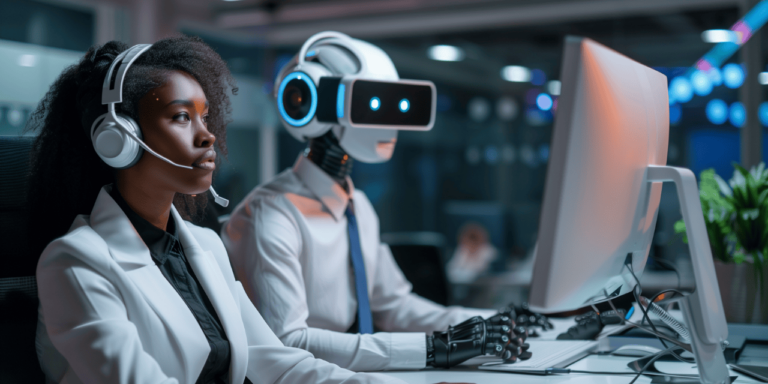 AI vs Human Agents