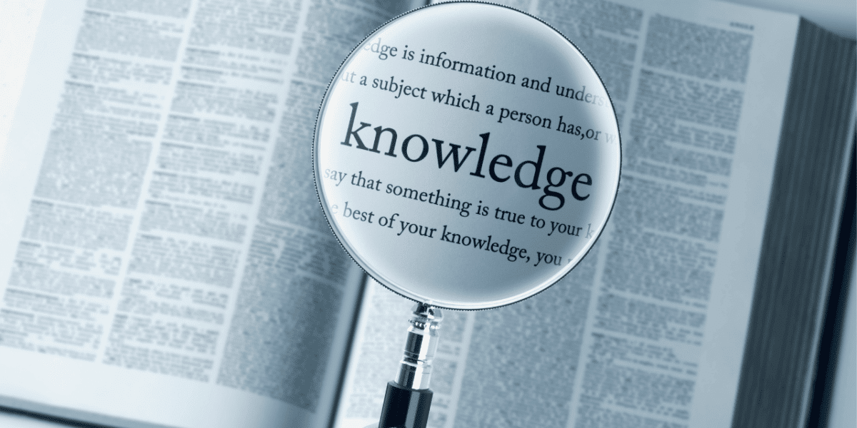 Knowledge and experience
