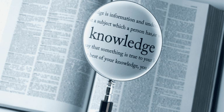 Knowledge and experience