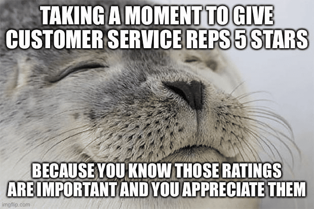 customer service meme