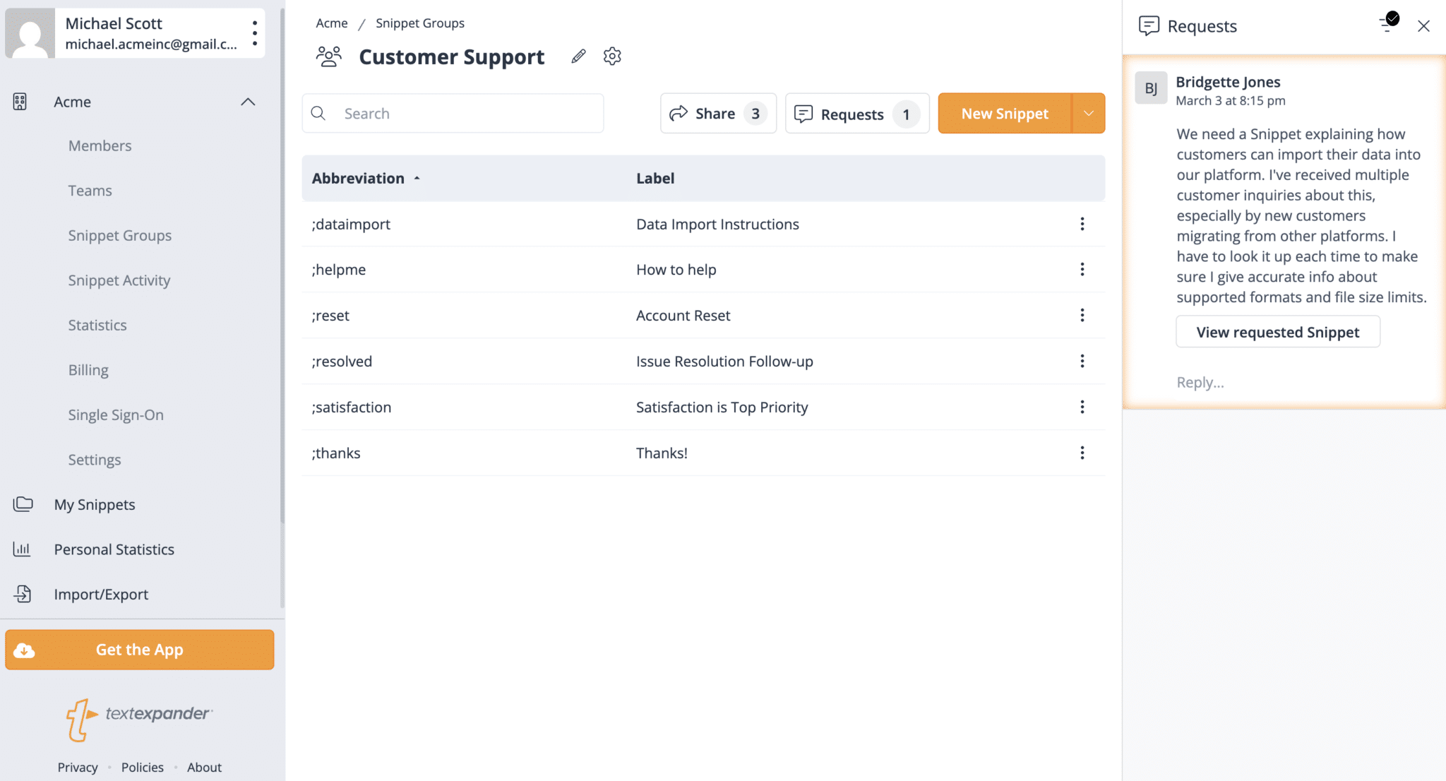 Accessing and Managing Requests Assigned to You
