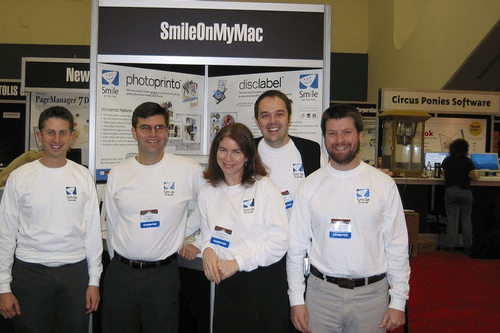 Group photo at Macworld 2005