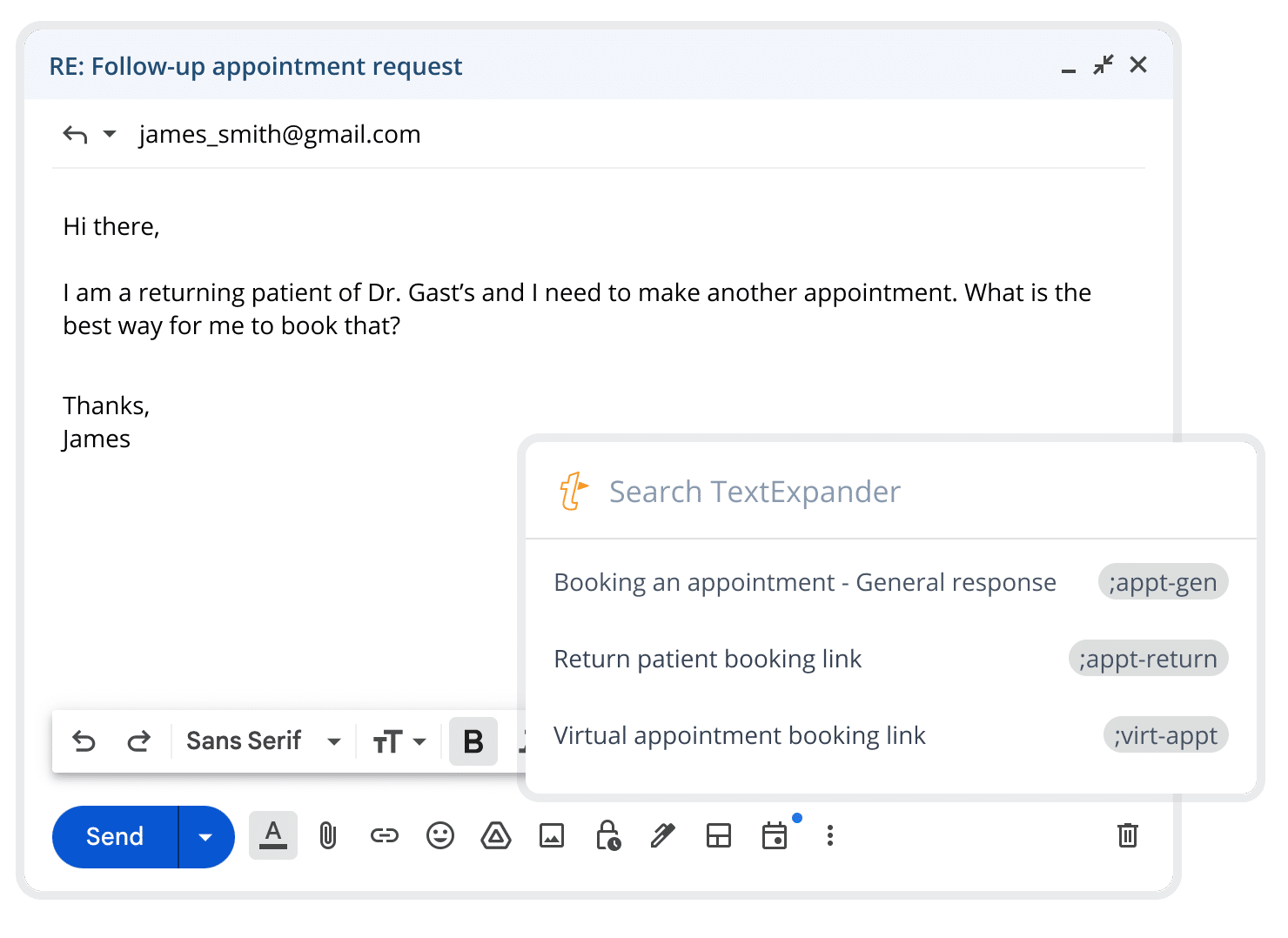 TextExpander for teams