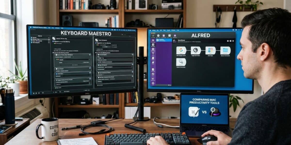 keyboard maestro vs alfred