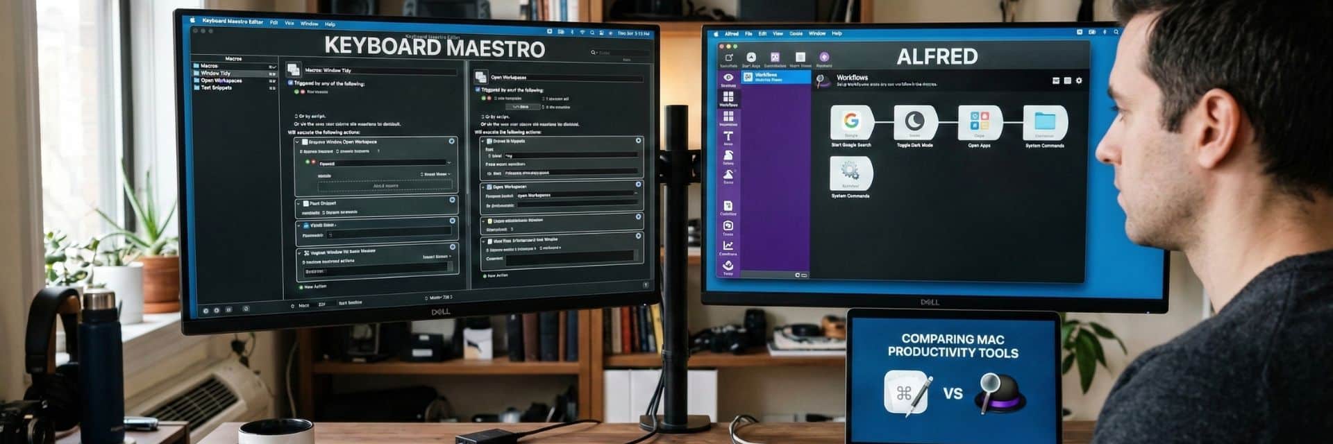 keyboard maestro vs alfred