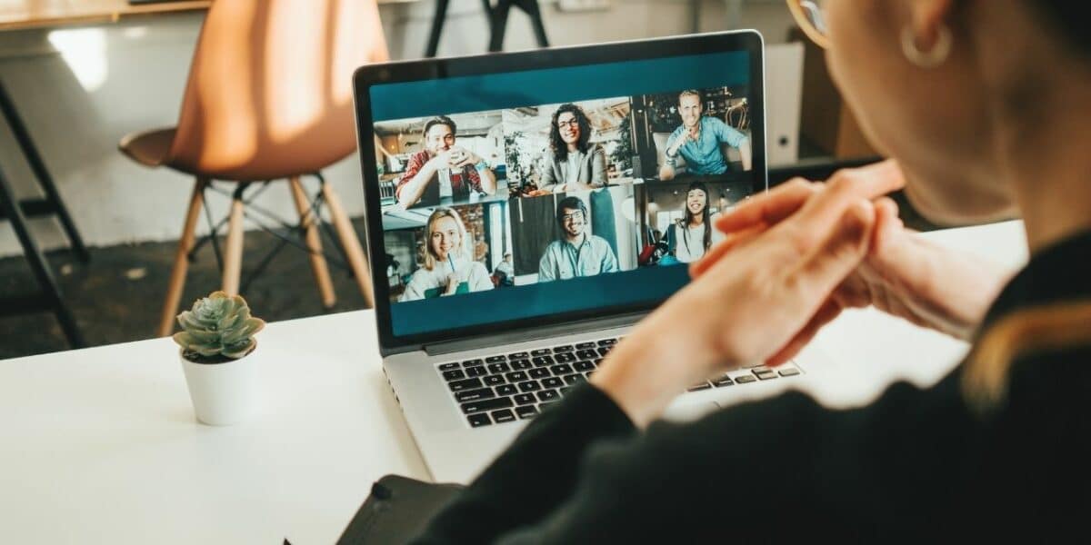 Different Ways To Host A Remote Brainstorm Woman Zoom Call Laptop